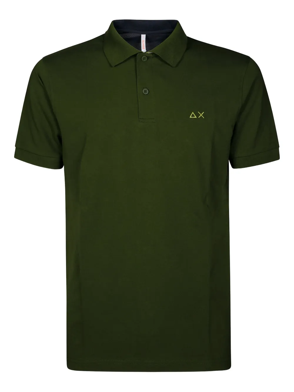 Sun68 embroidered-logo polo shirt | Green | Image 1
