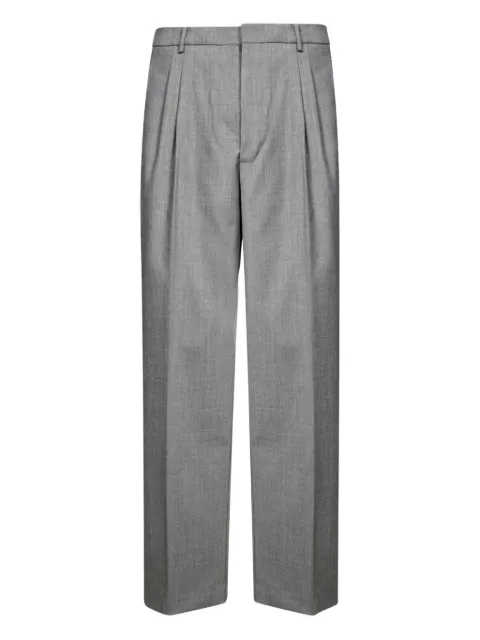 AMARÁNTO pleated wool trousers