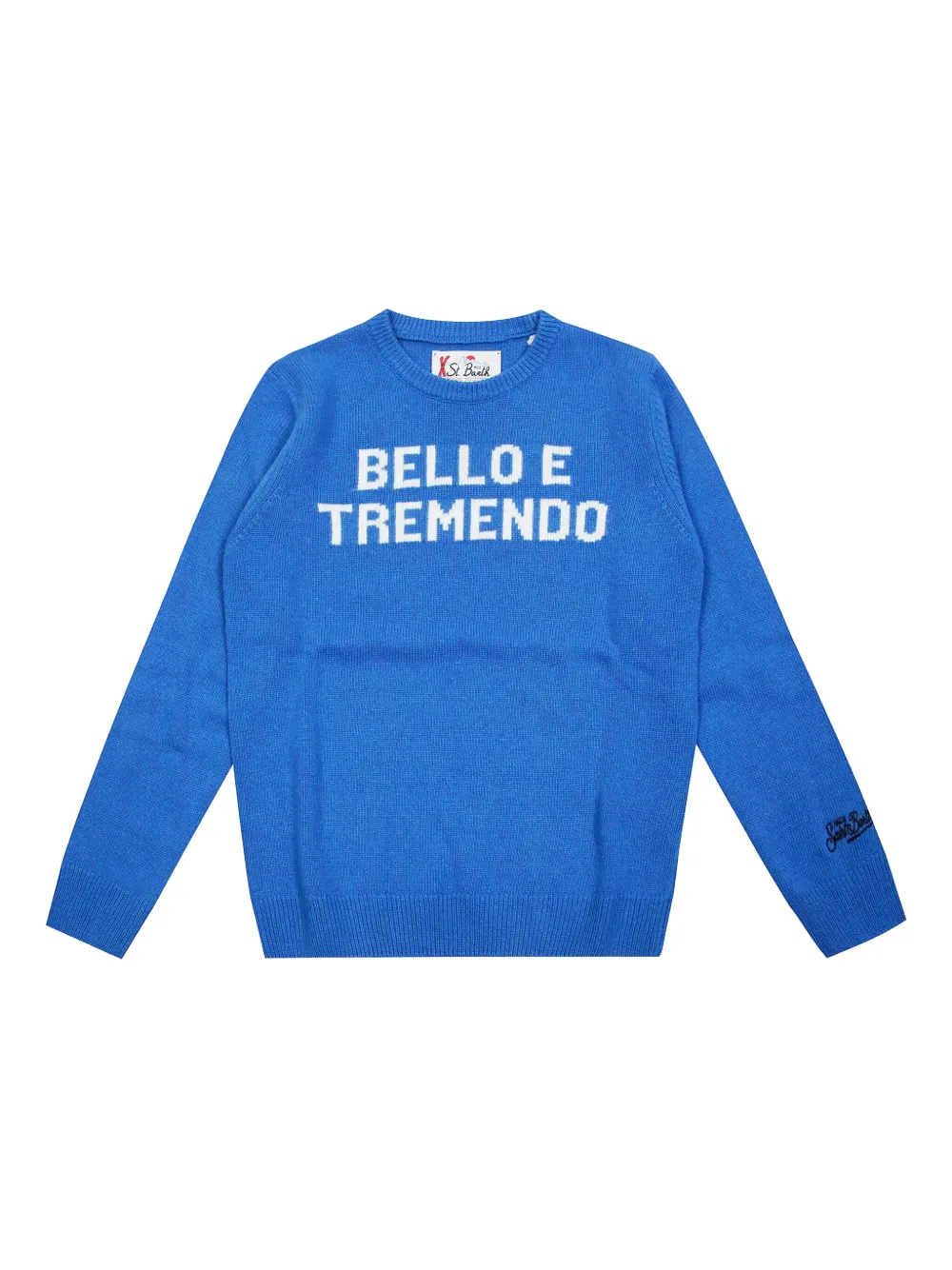 MC2 Saint Barth Kids Bello e Tremendo sweater | Blue | Image 1