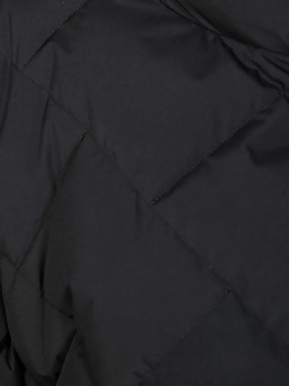 Herno Gewatteerd donsjack met lange mouwen Zwart