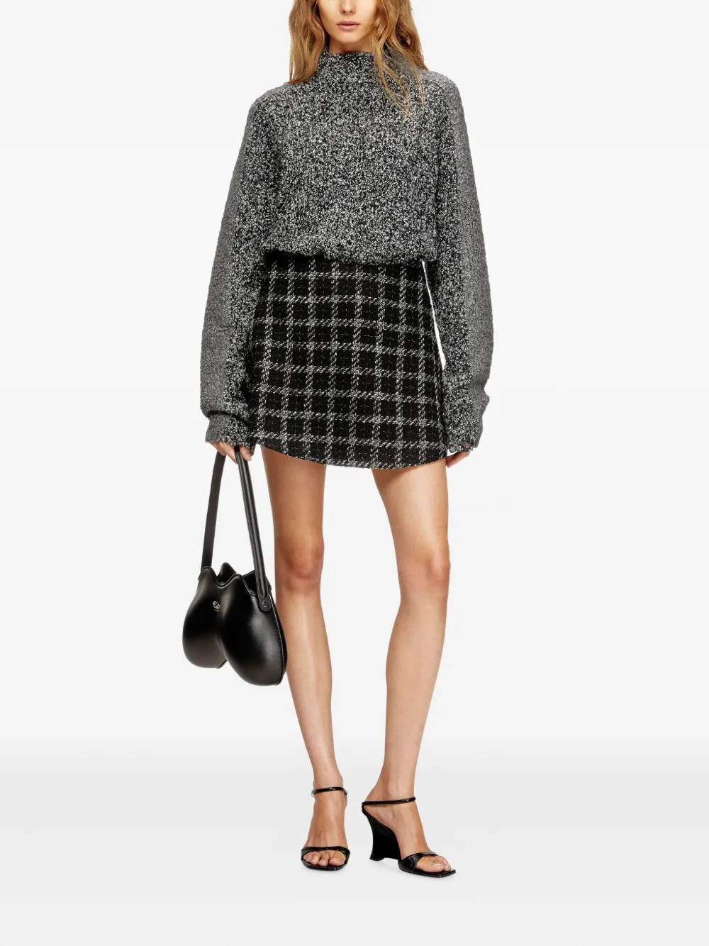 Diesel checked Gonna A-line skirt | A-Line Skirts | Image 2