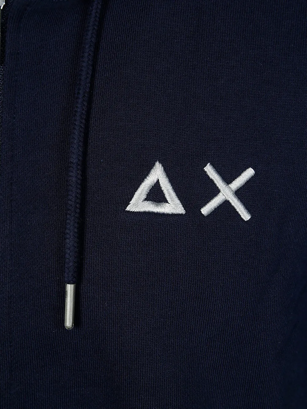 Sun68 Hoodie met rits Blauw