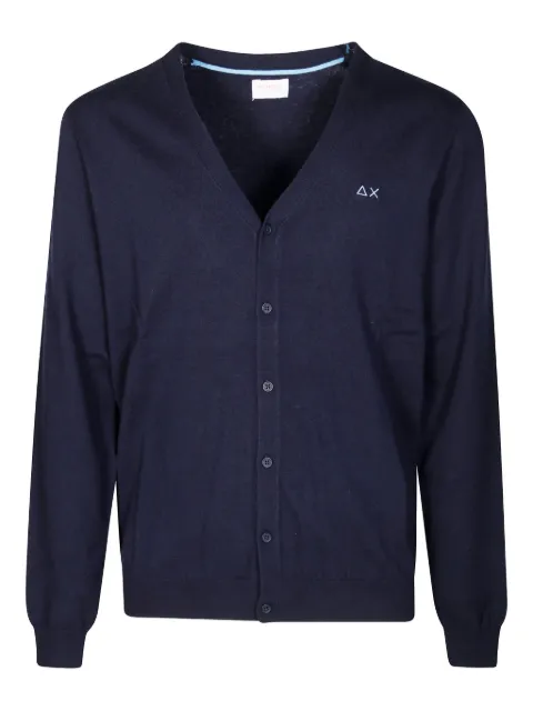 Sun68 wool-cotton-blend cardigan