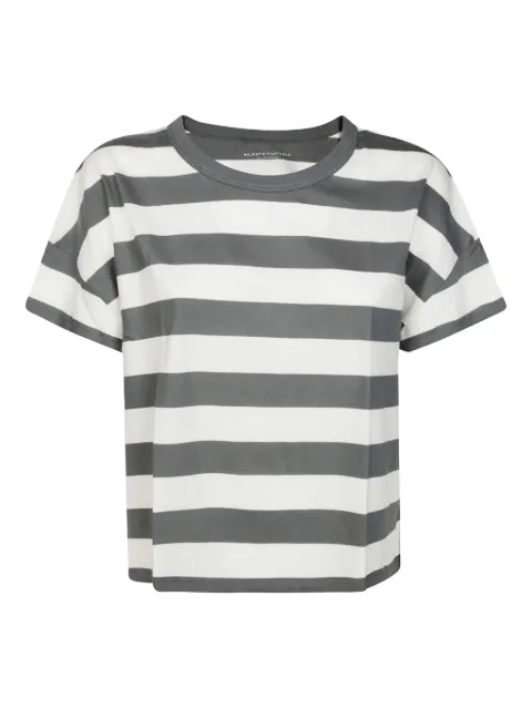 Majestic Filatures striped round neck T-shirt
