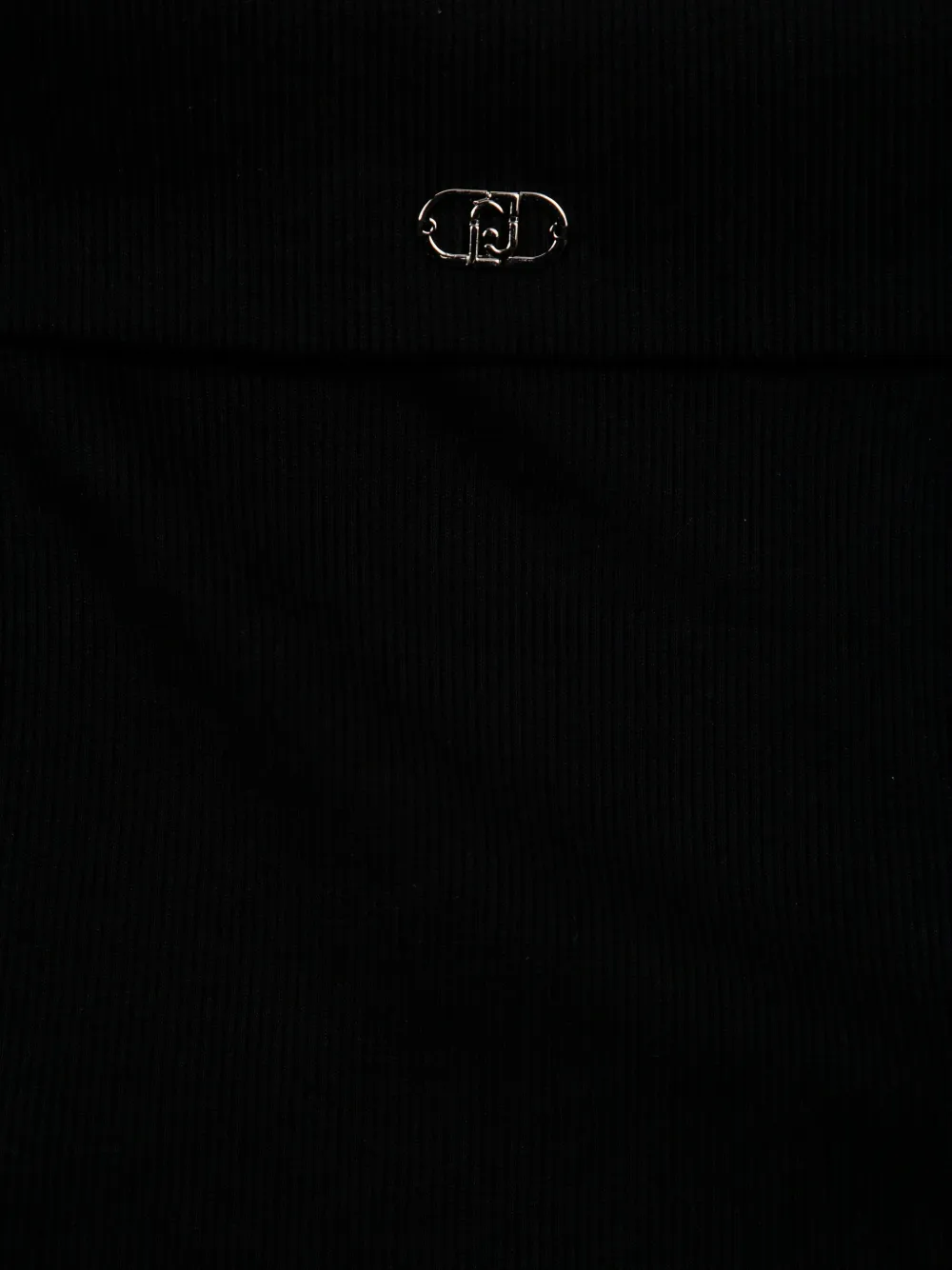 Liu •jo Open-shoulder Top In Black