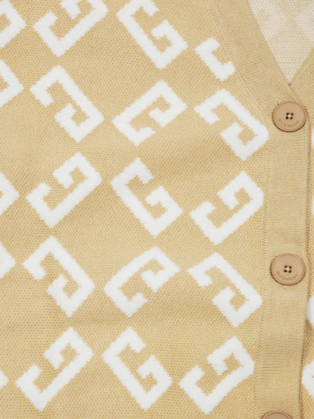 Givenchy Logo Cardigan In Multi