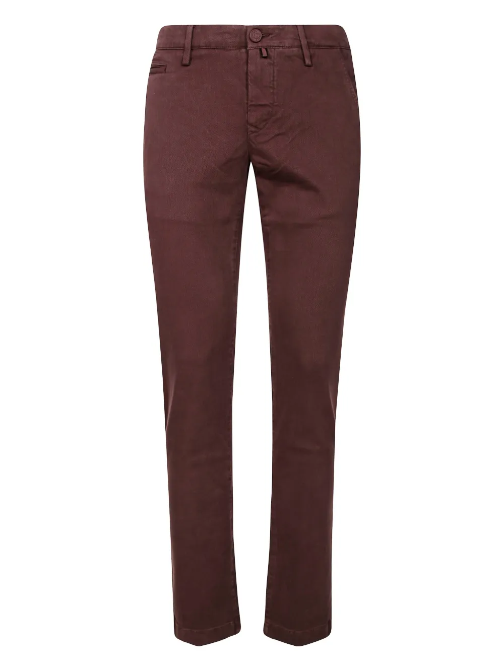 Jacob Cohen Bobby Trousers In Burgundy