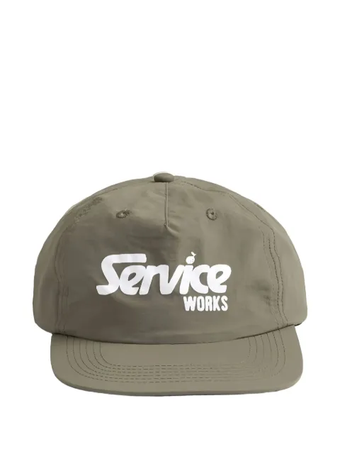 Service Works logo-print cap