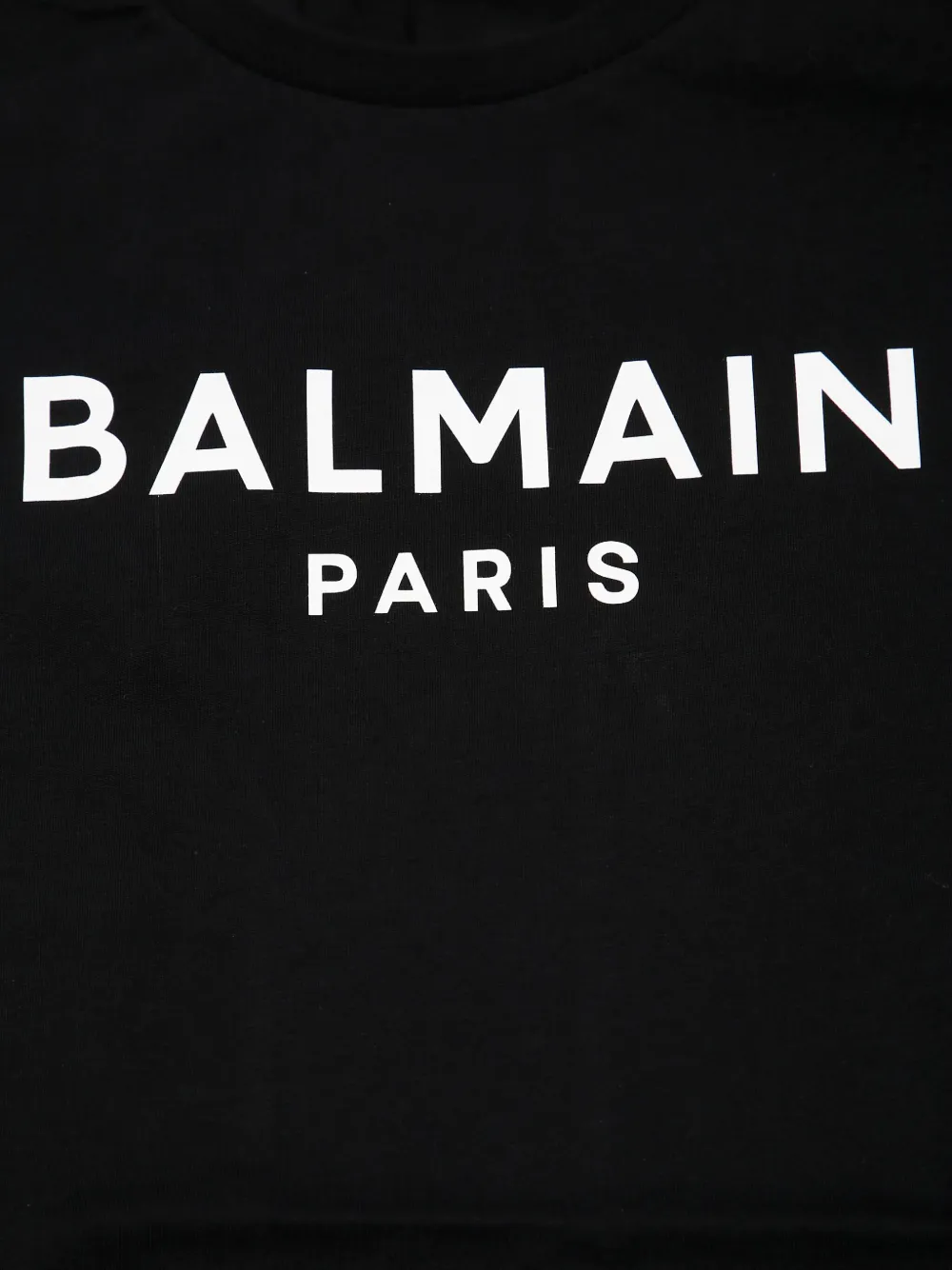 Balmain Logo-print T-shirt In Black