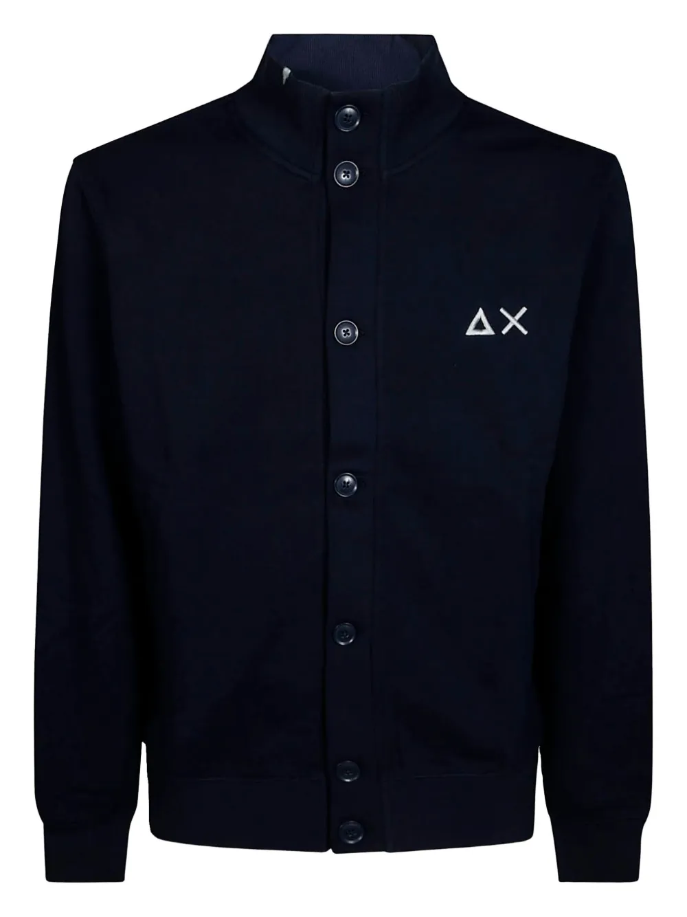 Sun68 button-up cotton cardigan | Blue | Image 1