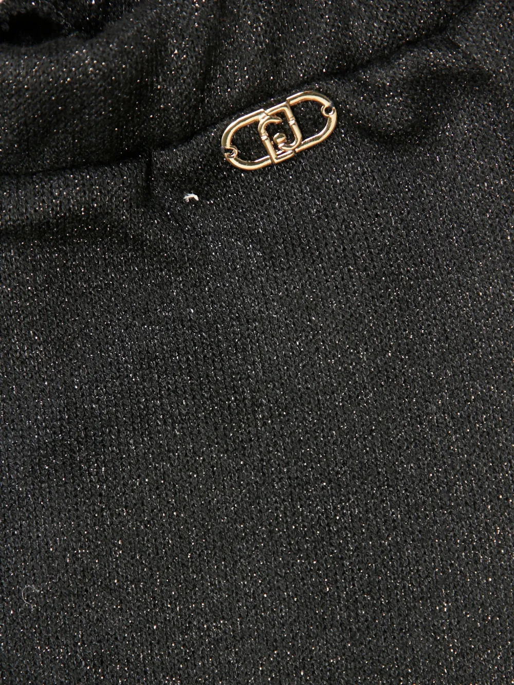 Liu Jo Kids Broek met elastische tailleband Zwart