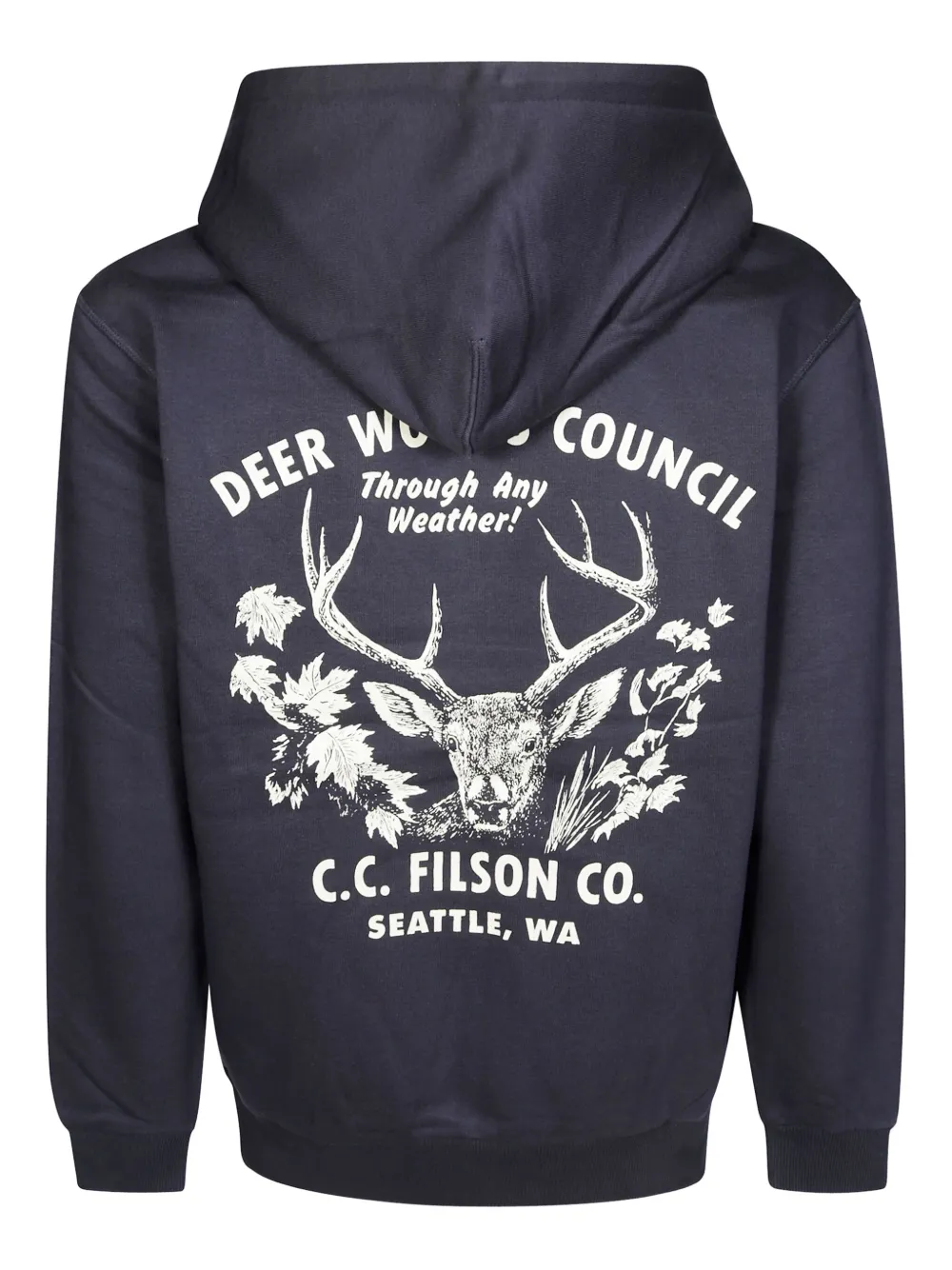 Filson Graphic Hoodie In Blue