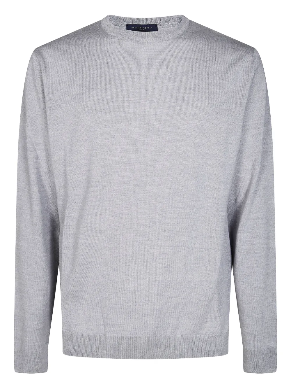 Daniele Fiesoli long-sleeves merino T-shirt | Grey | Image 1
