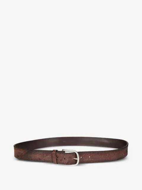 Orciani textured-finish leather belt