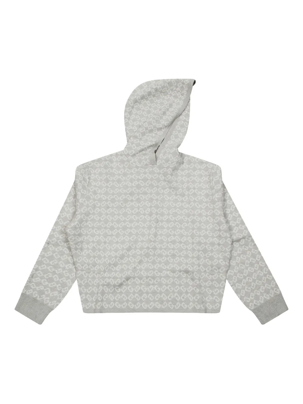 Givenchy Kids all-over logo hoodie - Grau