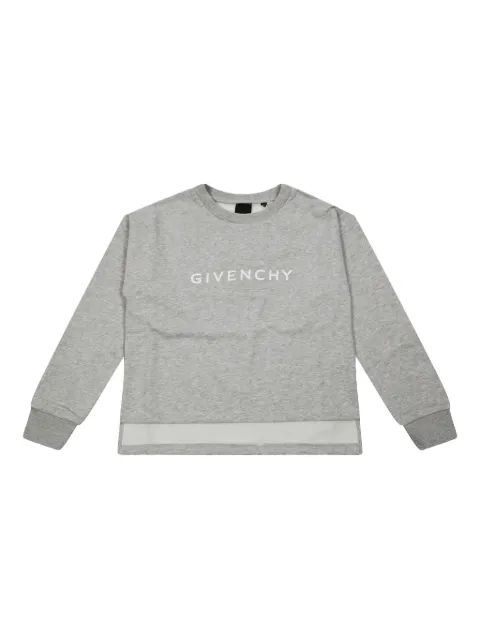 Givenchy Kids sudadera con logo