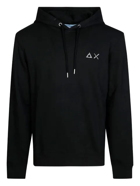 Sun68 embroidered cotton hoodie