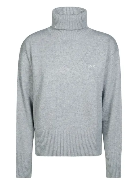 Sun68 suéter con cuello de tortuga