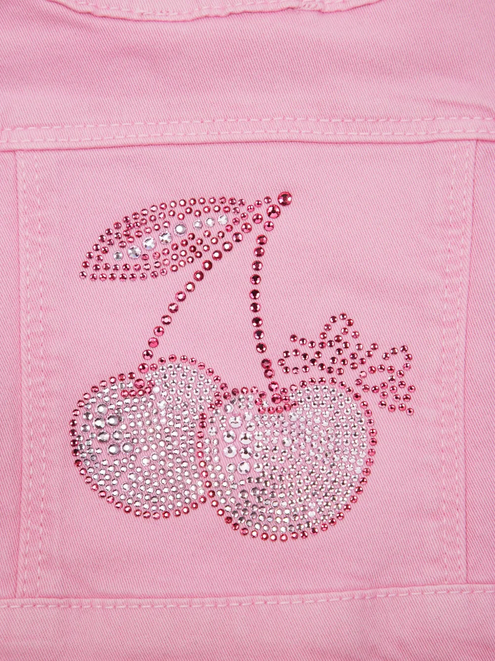 Liu Jo Kids Katoenen jack verfraaid met knopen Roze