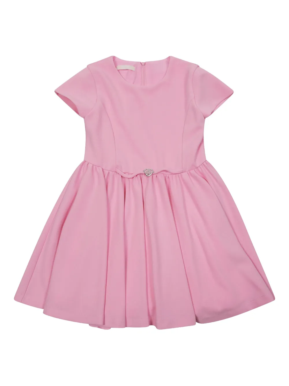Liu Jo Kids Flared jurk met hartpatroon Roze