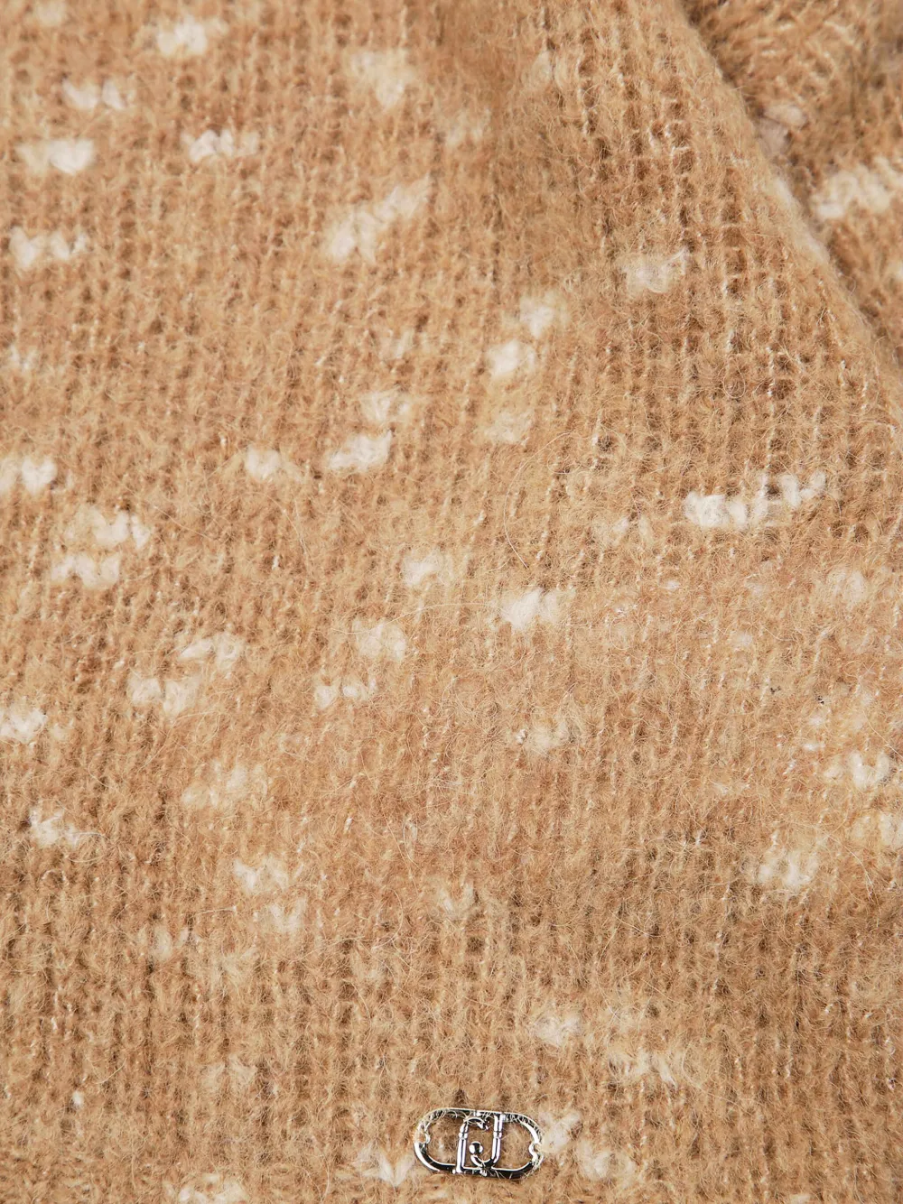 Liu •jo Round-neck Top In Brown