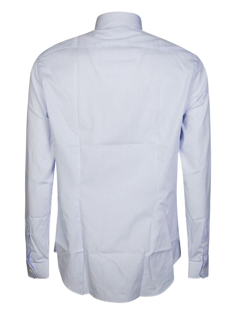 Xacus Gestreept katoenen overhemd - Blauw