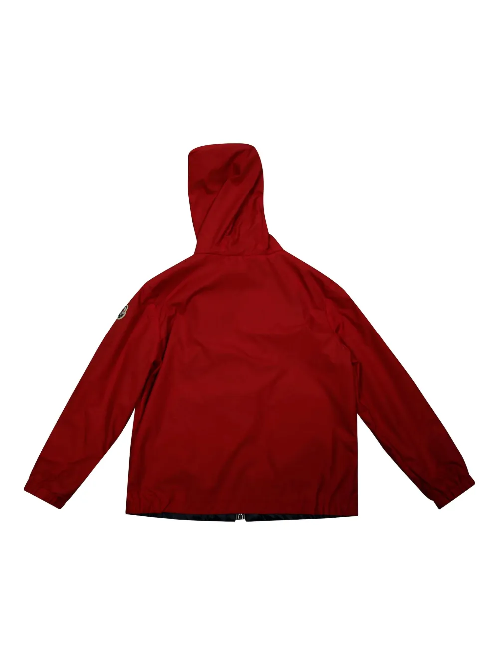 Moncler Enfant Regenjas met logopatch Rood