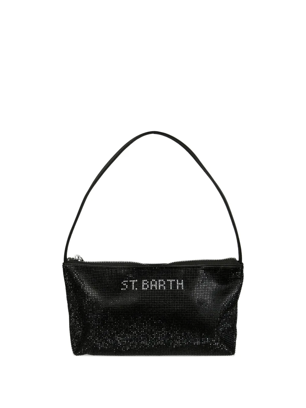 MC2 Saint Barth tote mini con detalles del logo | negro | Image 1