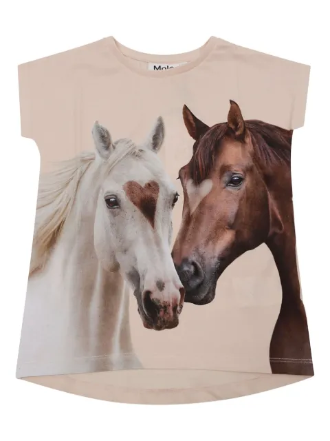 Molo horse-print T-shirt
