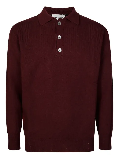 AMARÁNTO polo-collar sweater