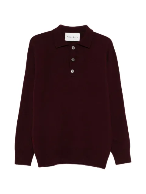 AMARÁNTO polo-collar sweater