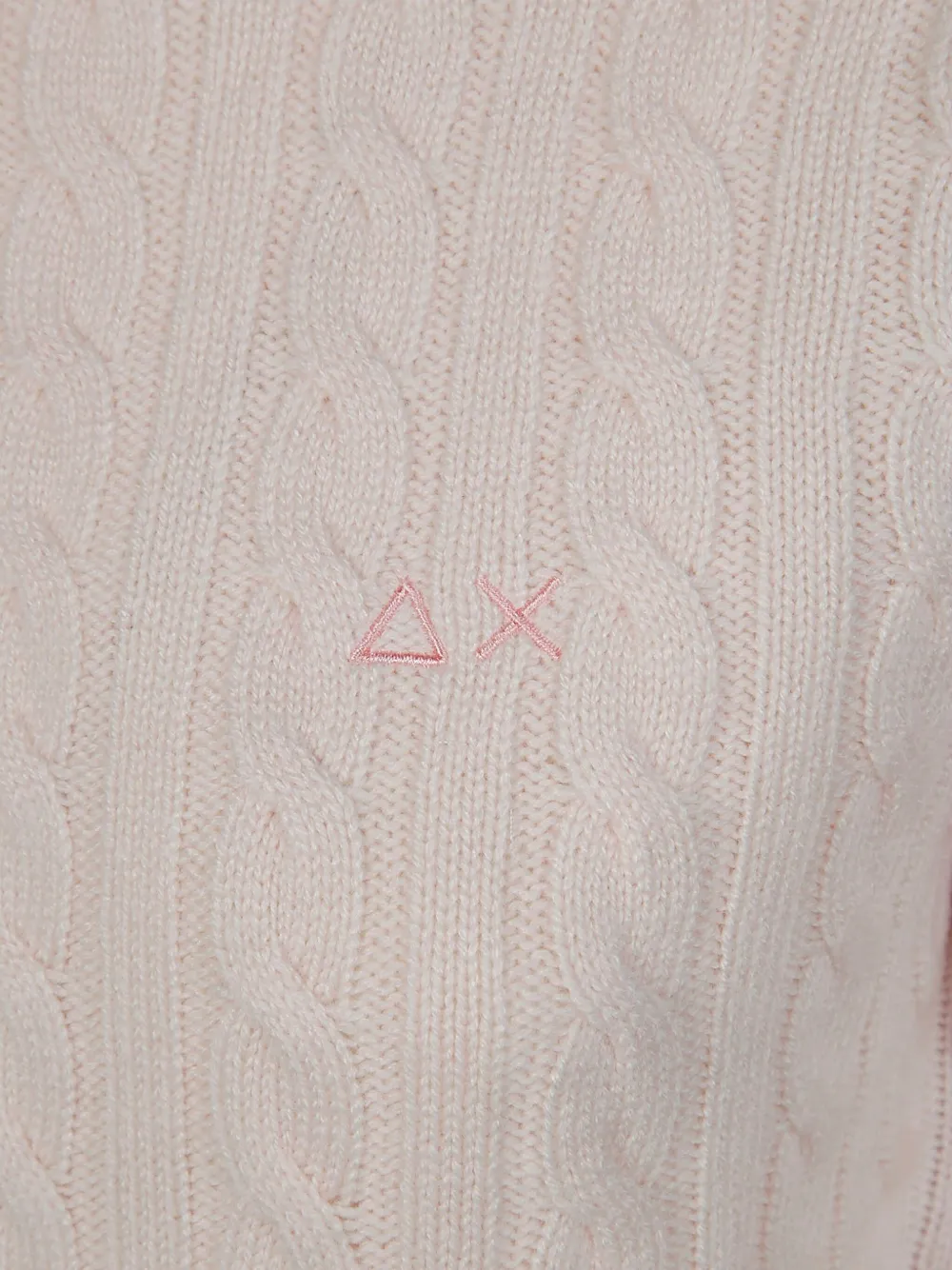 Sun 68 Pullover Mit Zopfmuster In Neutral