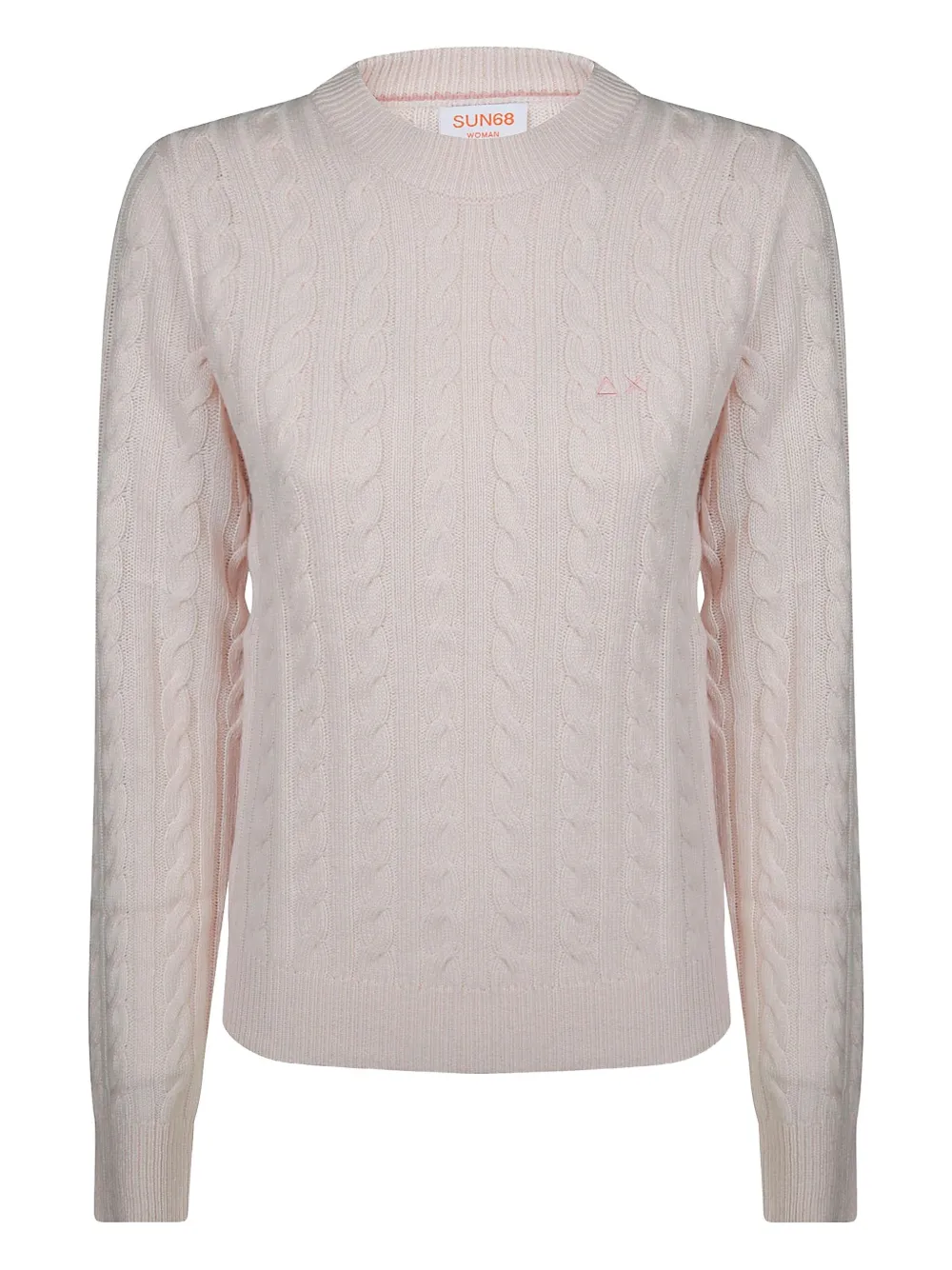 Sun 68 Pullover Mit Zopfmuster In Neutral