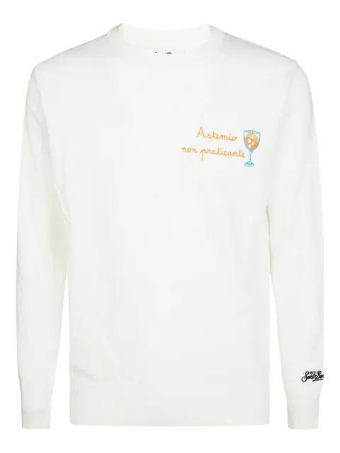 MC2 Saint Barth embroidered crew-neck sweatshirt