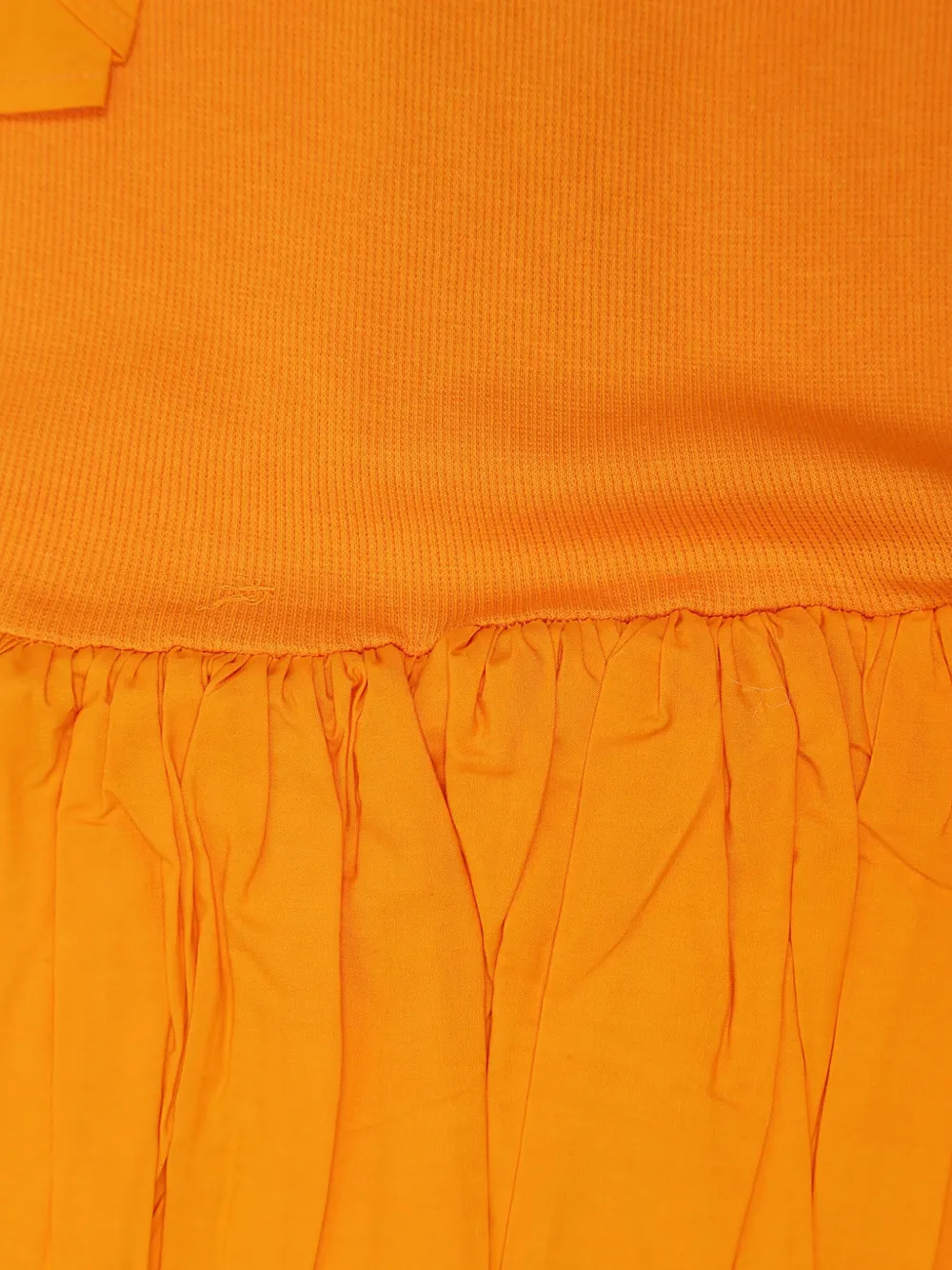 Molo Jurk met ruches en gesmockt detail Oranje