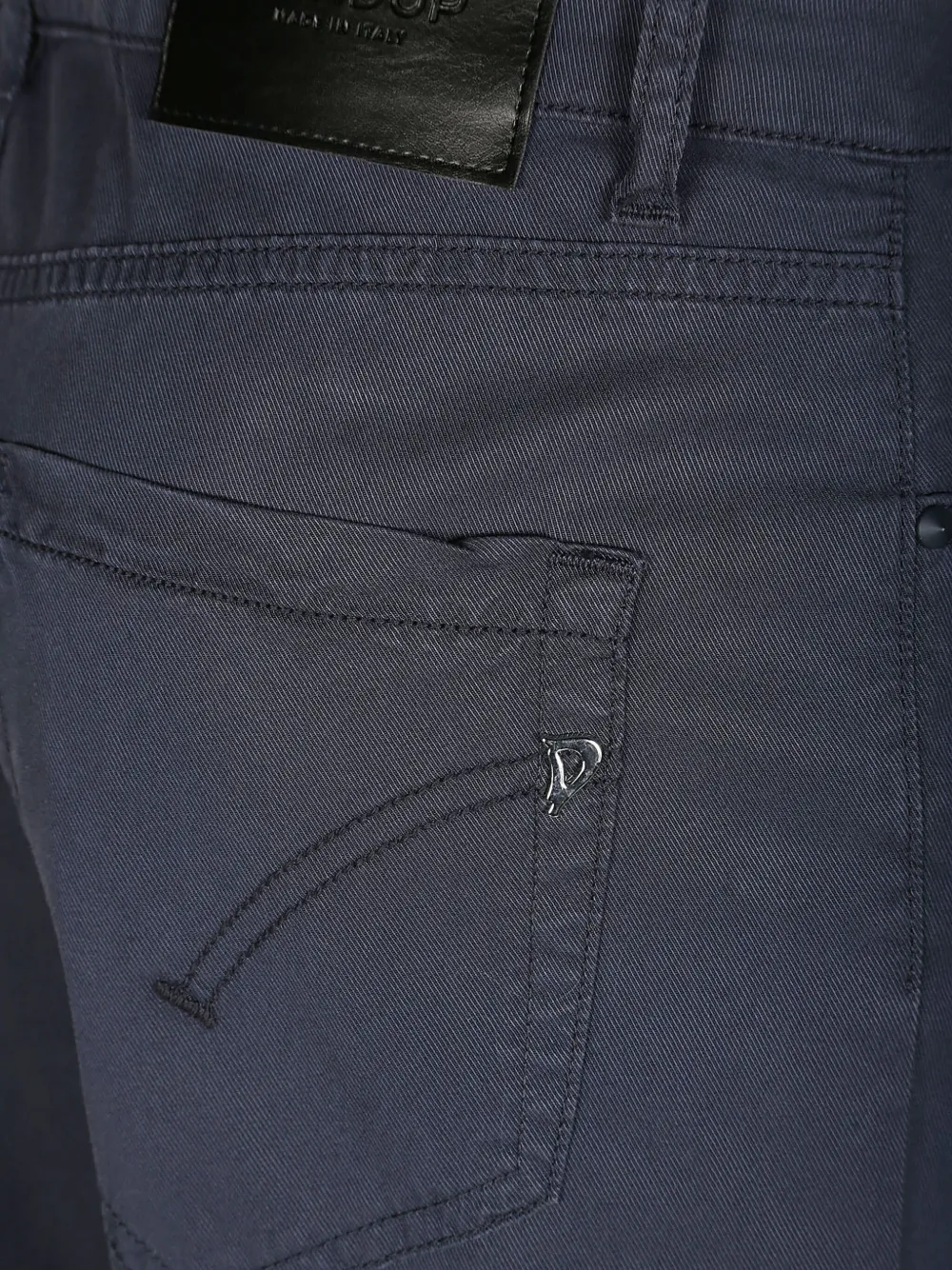 DONDUP Broek met knopen Grijs