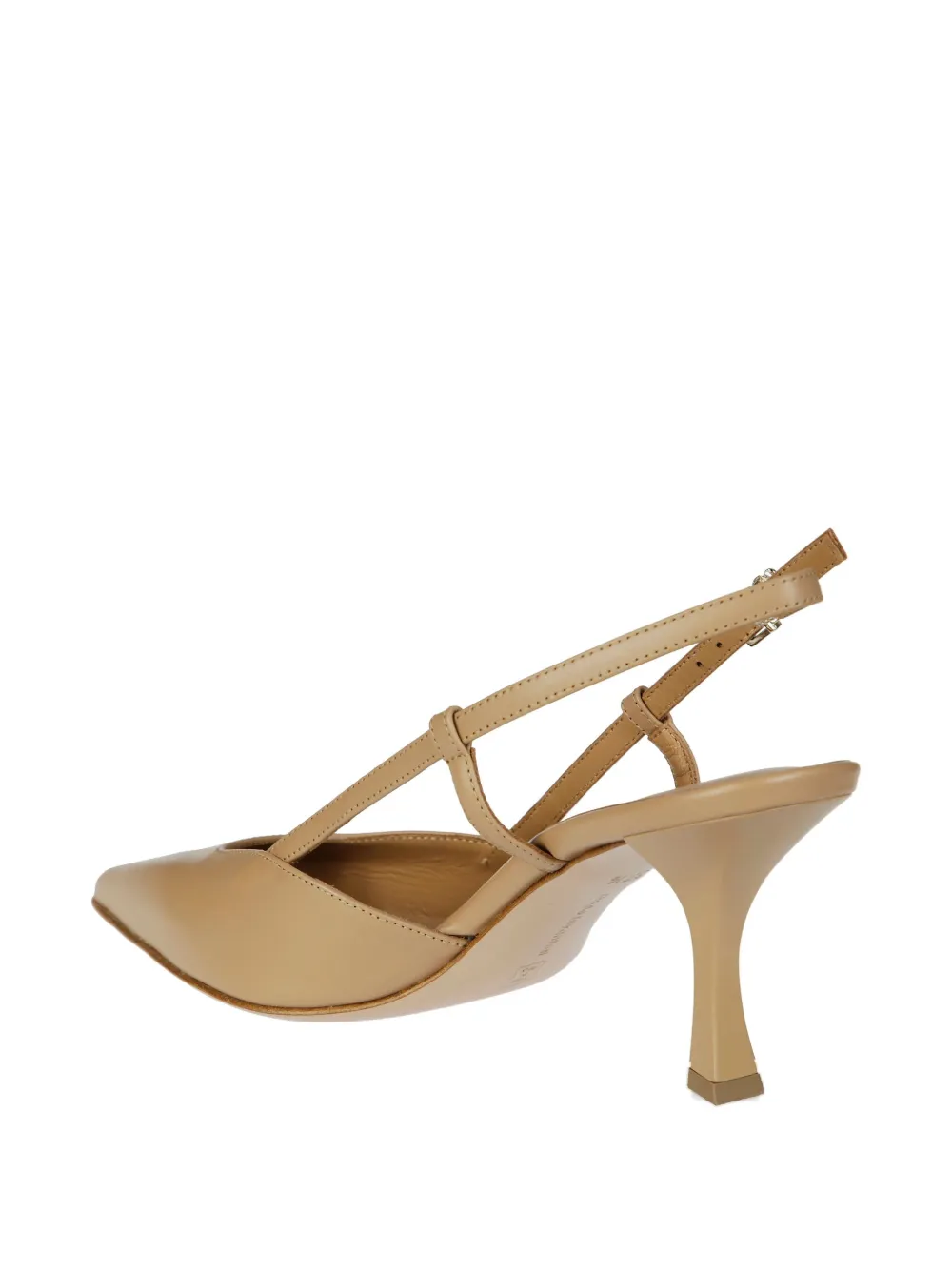 Sergio Levantesi 70 mm slingback pumps Bruin