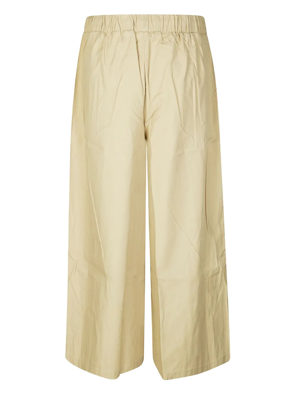 Sun68 Broek met wijde pijpen - Beige