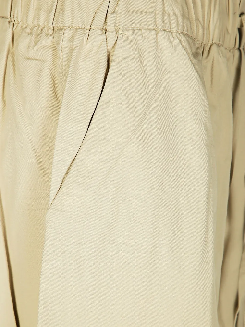 Sun68 Broek met wijde pijpen Beige