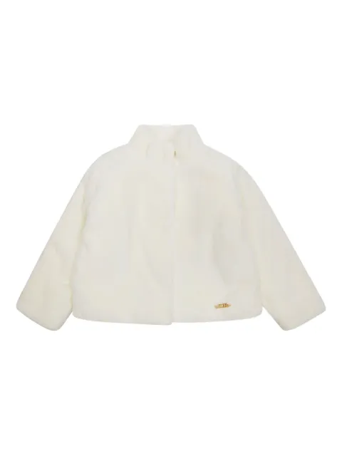 Liu Jo Kids chamarra con pelo artificial
