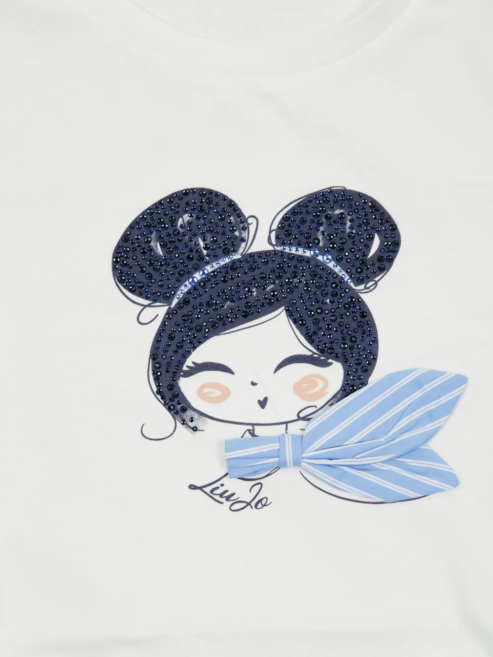 Liu •jo Appliqué T-shirt In White