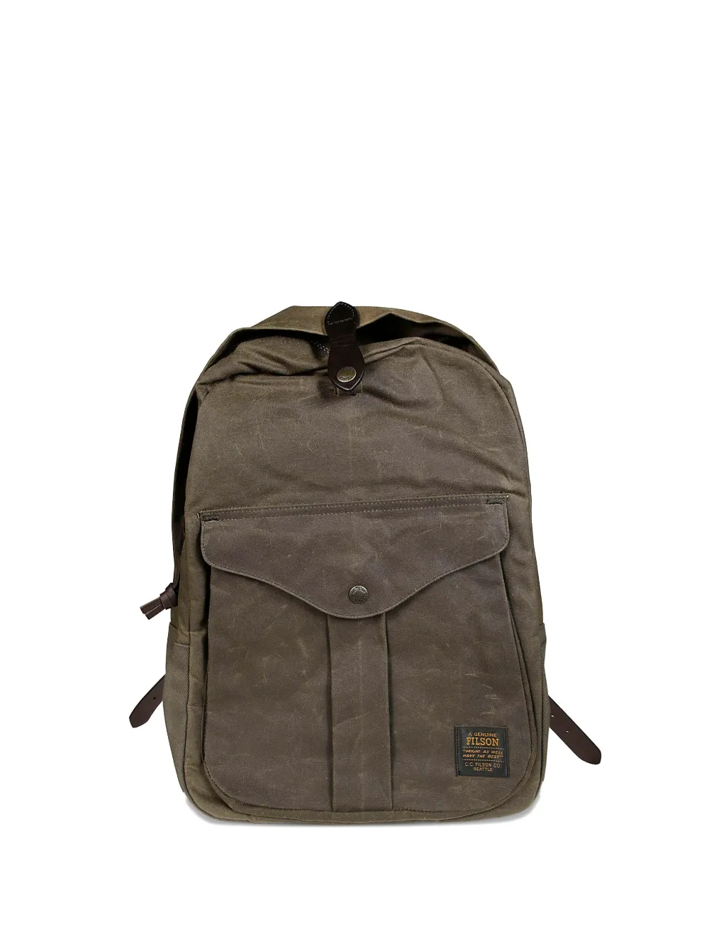 Filson Zaino flap pocket backpack - グリーン Filson Zaino flap pocket backpack - グリーン