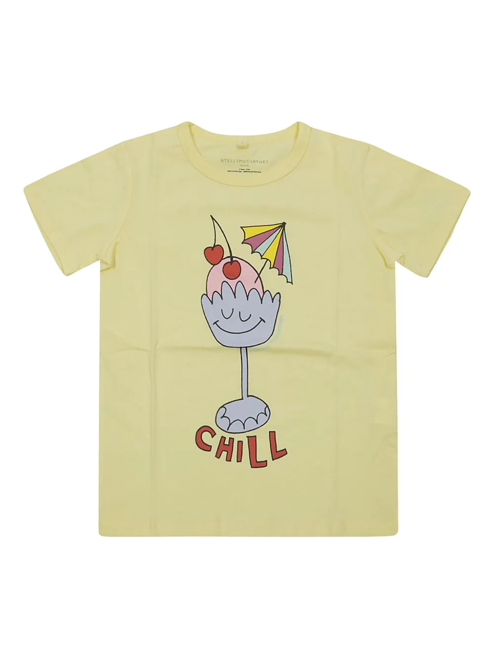 Stella Mccartney Graphic-print T-shirt In Green