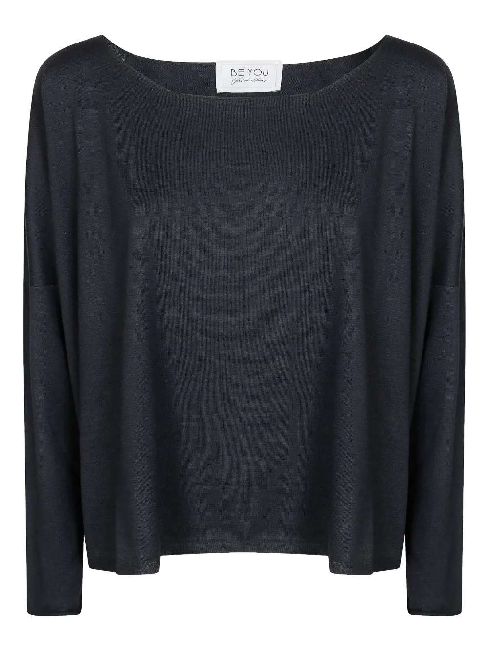 BeYou suéter con cuello barco | negro | Image 1