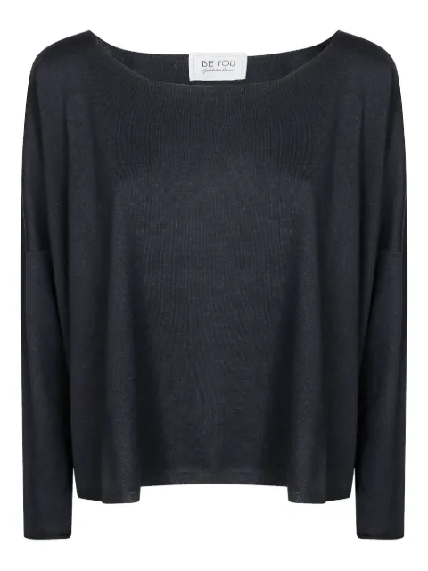 BeYou boat-neck sweater 