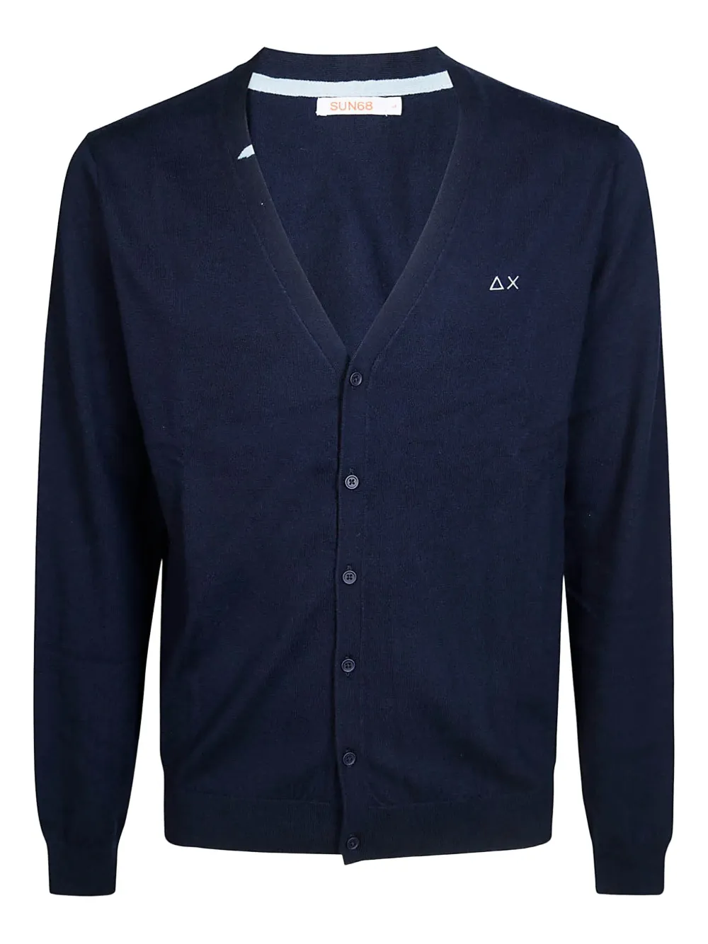 Sun68 V-neck cardigan | Blue | Image 1