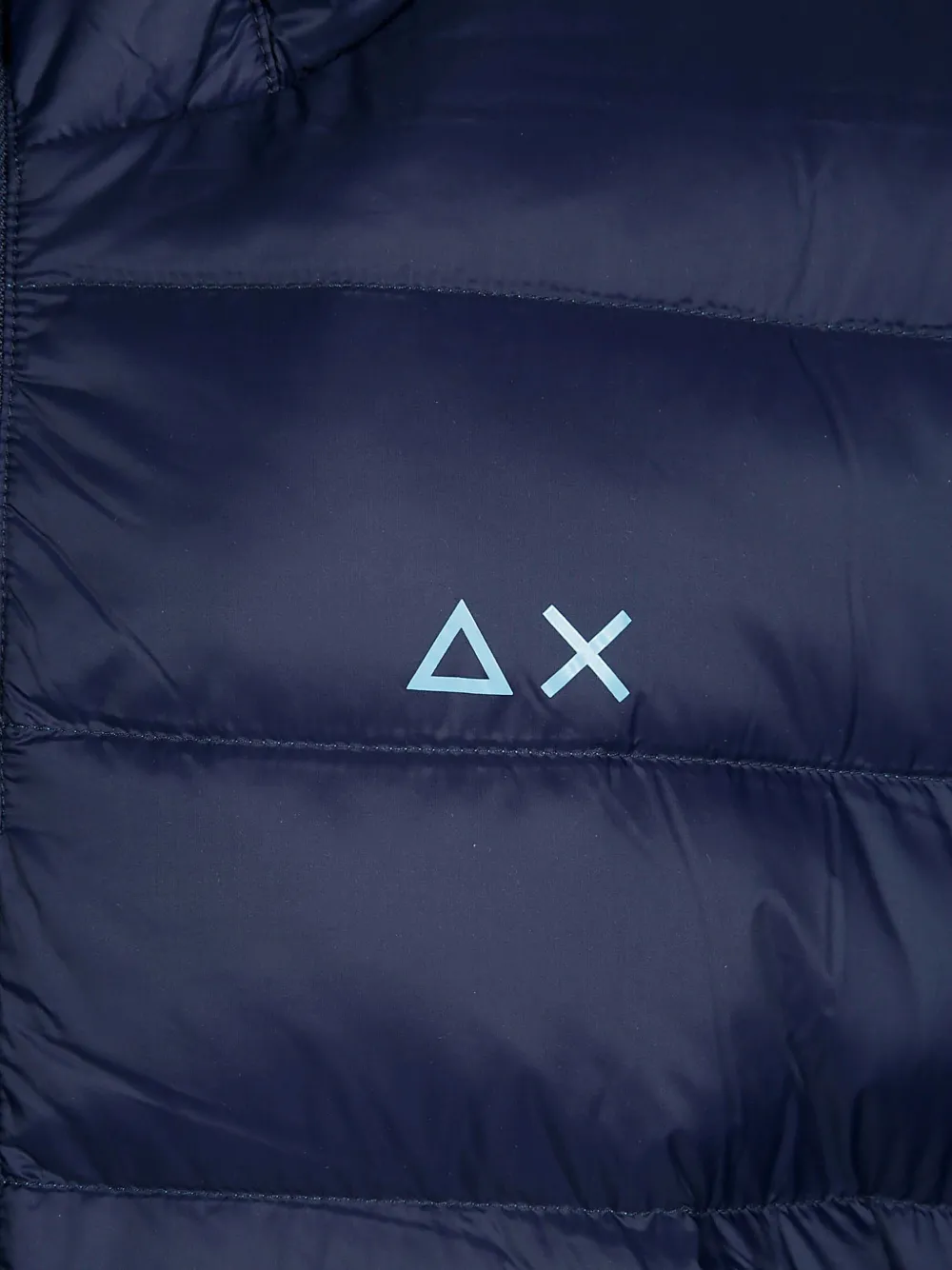 Sun68 Donsjack met capuchon Blauw