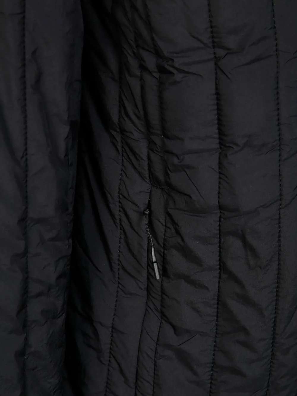 Rains Quilted Bomber Jacket In Black