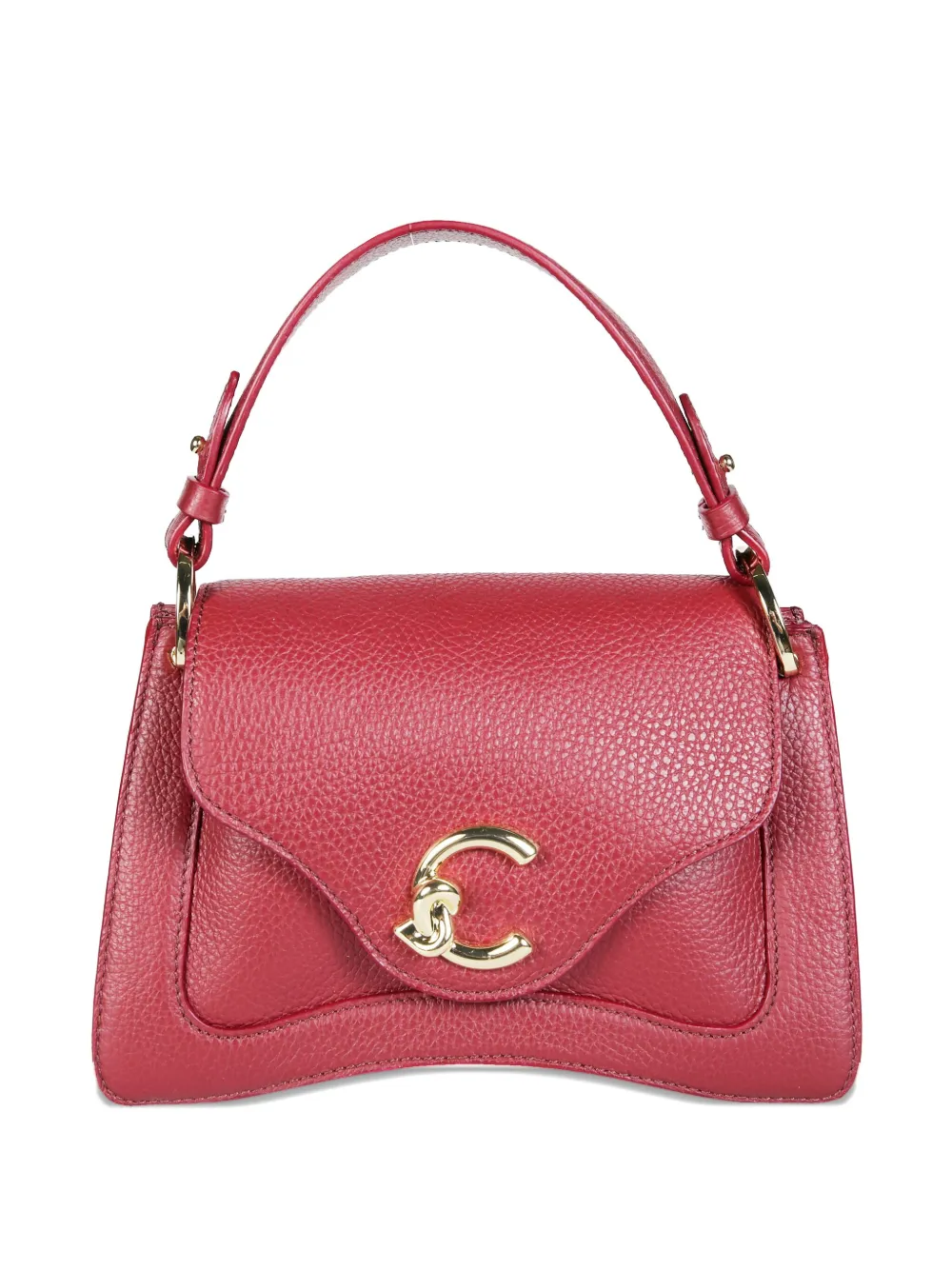 Coccinelle Red Leather Women Handbag In Red