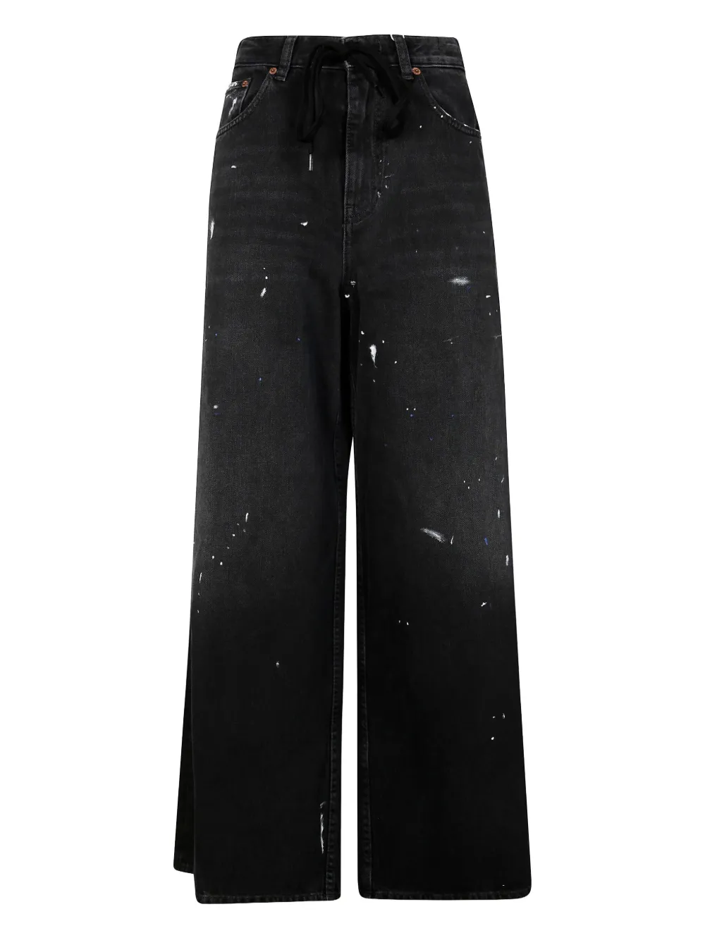 MM6 Maison Margiela splatter-detail jeans - Nero